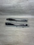 Oem Harley Chrome Slip Mufflers Exhausts Slash Up Tip Cannon Style 21 Long. Fixed Price $127.49.