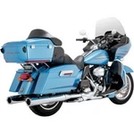Vance & Hines 16455 Chrome 4.5" Hi-output Slip-on Mufflers For Touring 95-16. Fixed Price $799.95.