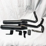 Vance & Hines Black Exhaust Oversized 450 Destroyer Mufflers '17-'18 Harley Tour. Fixed Price $325.00.