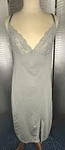 Mac & Maggi Vintage Lace Trim Chemise Slip Dress Light Gray Blue. Fixed Price $40.00.