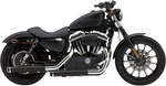 Cobra 3" Slip-on Mufflers Black With Chrome Tips #6031RB Harley Davidson. Fixed Price $414.90.