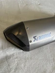 Akrapovic S-H10SO7-HTT Slip-on Line Exhaust, Titanium Muffler. Fixed Price $500.00.