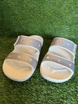 Crocs Unisex Classic Silver Glitter 11 Two Strap Slip On. Size M5. 7. Fixed Price $21.00.