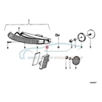 2X Genuine Bmw 63141356802 - Reflector. Fixed Price $79.39.