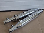 Harley-davidson 04-13 883/1200 Sportster Chrome Slip Mufflers Part# 64842-04. Fixed Price $69.99.