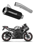 Fits Yamaha Yzf R6 2003 - 2005 Exhaust Silencer Muffler Gp Black Dominator. Fixed Price $199.00.