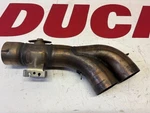Ducati Diavel 1200 Center Collector Exhaust Pipe 2010 - 2014 Y 57211562B. Fixed Price $93.98.