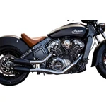 Trask Slip-ons Black Motorcycle Street Bike TM-3042BK 1811-2901. Fixed Price $699.95.