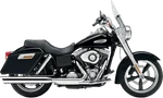 Cobra 4" Slip-on Mufflers For V-twin Chrome Scalloped Billet Tip 6209. Fixed Price $429.53.