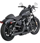 Vance & Hines 14-22 Harley Sportster 3" Twin Slash Slip-on Mufflers Black. Fixed Price $675.00.