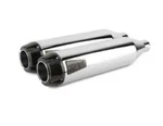 Two Brother Racing Chrome Slip Muffle W/ Carbon Tip Softail Out- 005-3760499D. Fixed Price $599.95.