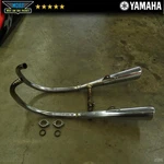 1983 Yamaha XS400 Maxim Exhaust Pipes Mufflers Header Set Left Right Oem 82-83. Fixed Price $171.00.