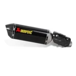 Akrapovic Exhaust Carbon Silencer Slip-on Kit Kawasaki ZX-6R 2013 2018. Fixed Price $1224.31.