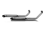 Delkevic 2-2 Exhaust Kawasaki Vulcan 900 16" Curved Out Stainless Mufflers 06-18. Fixed Price $645.99.