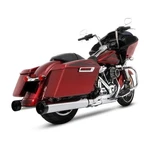 Rinehart Chrome 4.5" Motopro 45 Slip-on Mufflers W/black End Caps 500-0108T. Fixed Price $769.95.