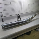 1973 Suzuki Gt 550 Right Side Inner Exhaust Muffler With Baffle 2 Stroke Triple. Fixed Price $225.00.