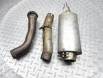 2006 06-07 Honda CBR1000 Rr Exhaust Muffler Silencer Middle Pipe Lot. Fixed Price $74.39.
