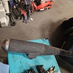 Genuine Honda CMX500 Rebel Stock Muffler HONMKG0500. Fixed Price $125.00.