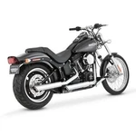 Vance & Hines Twin Slash '3 Muffler Chrome For Harley Flstn Flstsb New VH0039. Fixed Price $329.99.