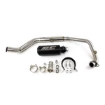 Black Muffler Exhaust Front Pipe Full System For Cf-moto 300NK 300SR 300SS 250SR. Fixed Price $120.00.