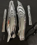 2021 Bmw R18 Genuine Oem Right & Left Rear Mufflers With Supports (like New). Fixed Price $1995.00.