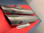 S&s Cycle 550-0753A Slash-cut Mufflers, Chrome. Fixed Price $449.99.
