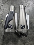 2021 Ducati Panigale Akrapovic Exhaust Slip-ons. Fixed Price $1454.35.
