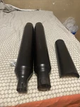 Sharkroad Black HDMF-MP1706BB Harley Touring Mufflers Electra Glide. Fixed Price $170.00.