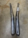 Bmw 1983 82-84 Airhead Exhaust Mufflers Left Right 1982. Fixed Price $100.00.