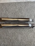 Cobra 909 M8 Slip On Mufflers Harley Touring Exhaust Roadglide Streetglide 17+. Fixed Price $329.99.