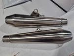 Triumph Thruxton Mufflers 2203878 2203872 Excellent Condition. Fixed Price $427.61.