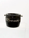 Rinehart Black 3.5 1995-09 Touring True Duals Harley Slip On Muffler End Caps. Fixed Price $65.00.
