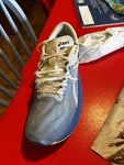 Asics Running Shoes S4 Illusion Blue/white Size 10. Fixed Price $50.00.