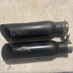 Voodoo Shorty Dual Slip-on Mufflers Black Suzuki GSX1300R Hayabusa 1999 2007. Fixed Price $225.00.