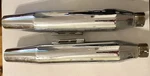 Oem Harley-davidson Motorcycle 65747-94 19 Chrome Mufflers Qty 2. Fixed Price $129.00.