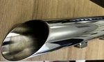 Khrome Werks Slash-cut Xl Chrome Hp-plus Slip-on Mufflers Fits Sportster 14-16. Fixed Price $400.00.