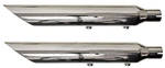 Bassani 3" Firepower Chrome Slash-down Slip-on Mufflers (12117B). Fixed Price $370.30.
