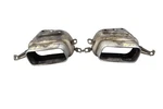 09-15 Bmw 750I 750LI Rear Right & Left Exhaust Muffler Silencer Tip Set Of 2 Oem. Fixed Price $82.50.