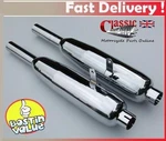 Triumph 5T 6T T110 T100 Mufflers Duplex Frame (70-4118 , 70-4119). Fixed Price $294.32.