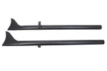 36" Fishtail Drag Pipe Slip-on Exhaust Set Black Indian Chief Models 15-UP. Fixed Price $258.77.