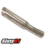 Voodoo Exhaust 2016-2023 2024 2025 Shorty Polished Steel Kawasaki. Fixed Price $269.99.