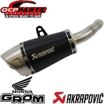 New Akrapovic Titanium Slip-on Line Muffler 2022 2024 Honda Grom MSX125. Fixed Price $727.95.