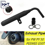 New Muffler Exhaust Silencer Pipe For Yamaha PW50 Dirt Bike Motorcycle. Fixed Price $25.18.