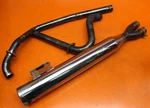 02-05 Harley-davidson Road King Flhr Muffler Exhaust Silencer Pipe 65538-95A. Fixed Price $350.00.