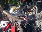 05 06 Suzuki Exhaust Header Pipes 41G1A. Fixed Price $125.00.