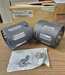 Oem Harley Black 4" Revolver Muffler End Caps Touring Flh Glide Ultra Classic. Fixed Price $129.95.