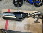 Husqvarna Norden 901 Oem Stock Exhaust Muffler Takeoff 2022-2024 22105082000. Fixed Price $175.00.