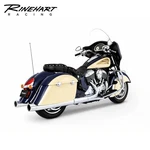 Rinehart Racing Chrome 4IN Slipon Mufflers For 14 26 Indian Chieftain Roadmaster. Fixed Price $719.95.