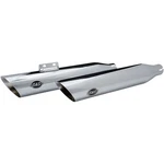 S&s Cycle Slash Cut Race Mufflers Chrome Softail '18-'19 550-0736. Fixed Price $462.56.