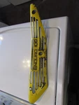 1977 Yamaha DT100 Exhaust Muffler Heat Shield. Fixed Price $50.00.